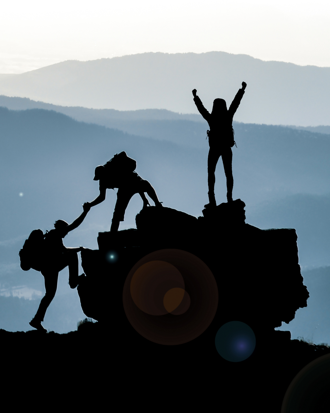 Ensemble, gravissons des sommets